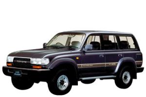 Эва-коврики на Toyota Land Cruiser 80 SERIES ЛЕВЫЙ РУЛЬ 1989 - 1997