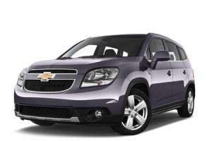 Эва-коврики на Chevrolet Orlando 7 мест 2010 - 2015