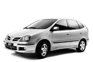 Эва-коврики на Nissan Almera II (N16) Tino Правый Руль 2000 - 2006