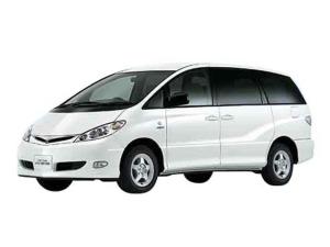 Эва-коврики на Toyota Estima II Правый Руль 7 Мест 2000 - 2003